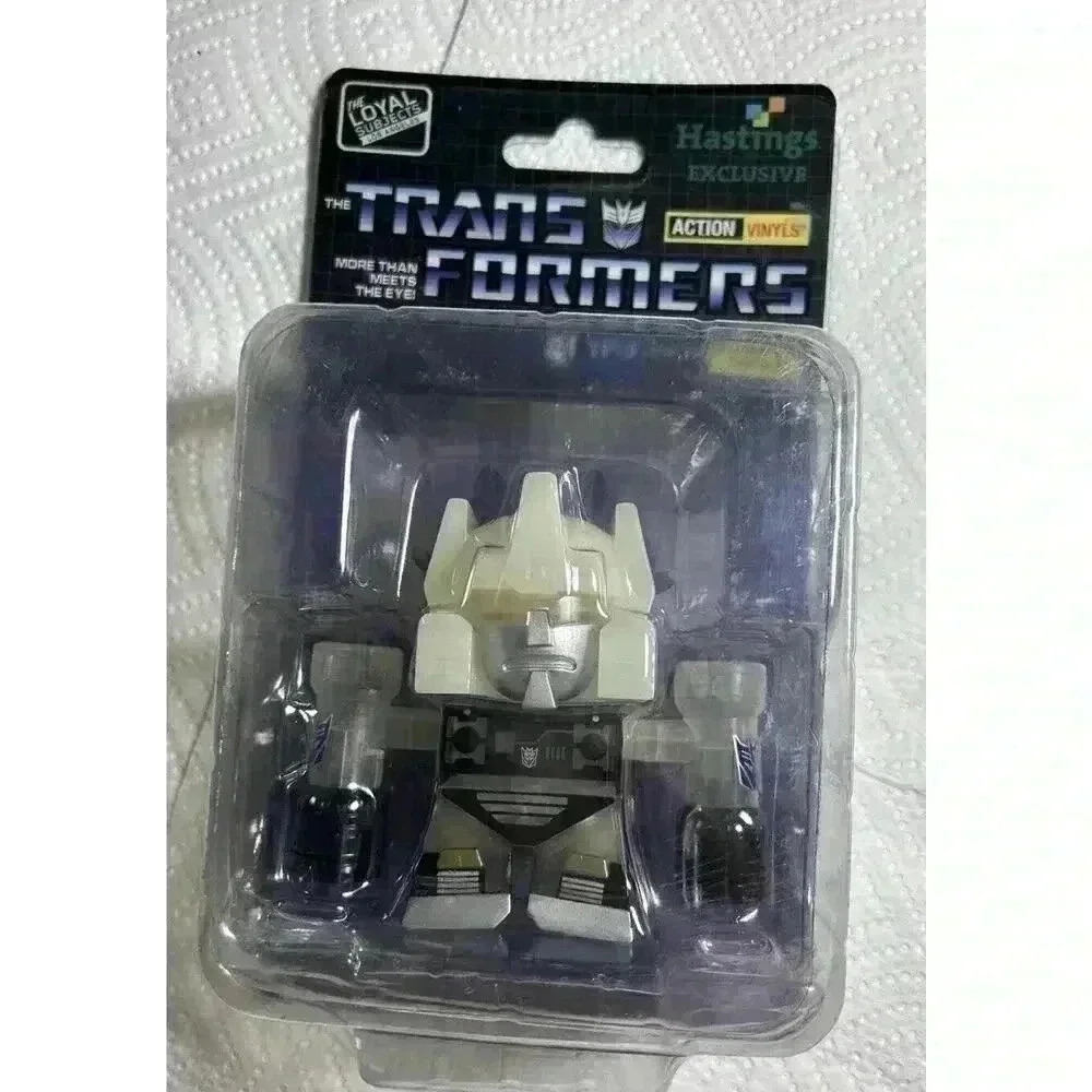 Transformers TF-3 Decepticon Blitzwing GID Action Vinyls Hastings Exclusive New